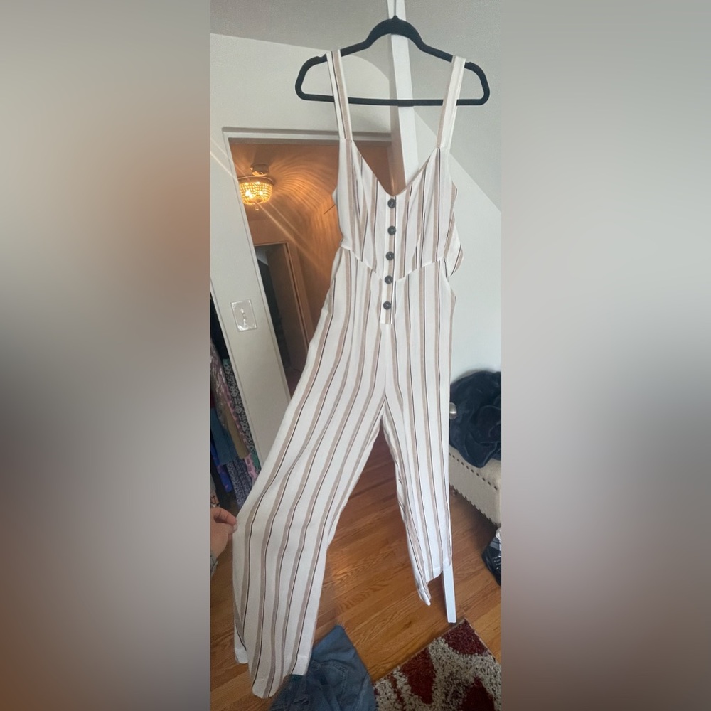 LUSH tie-back romper